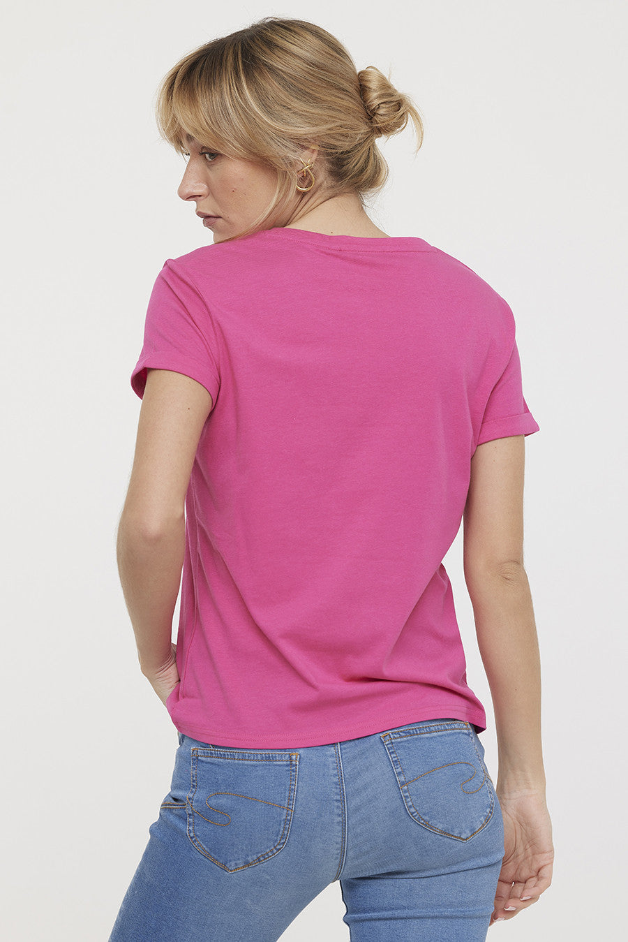 T-shirt ARARI Framboise