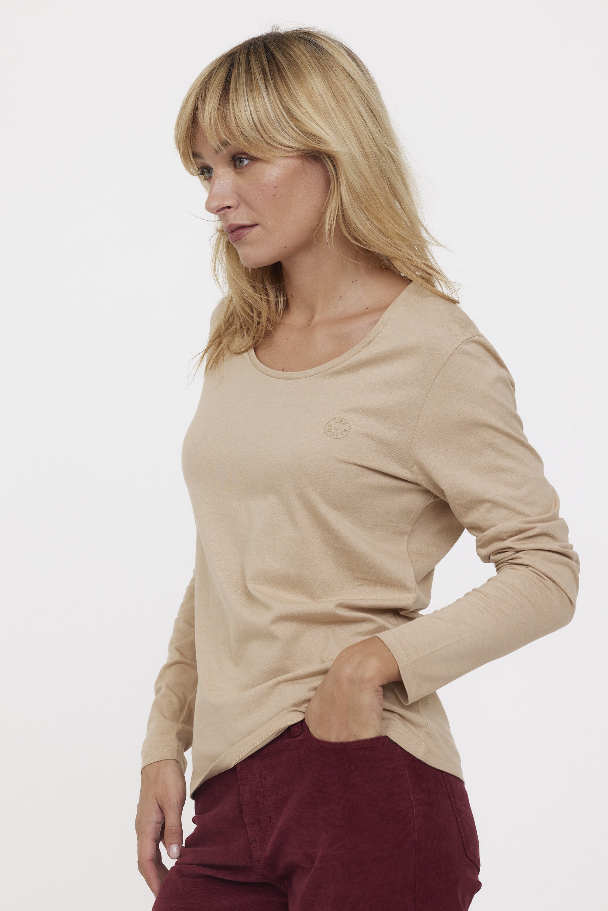 T-shirt Ajilo Argile Beige