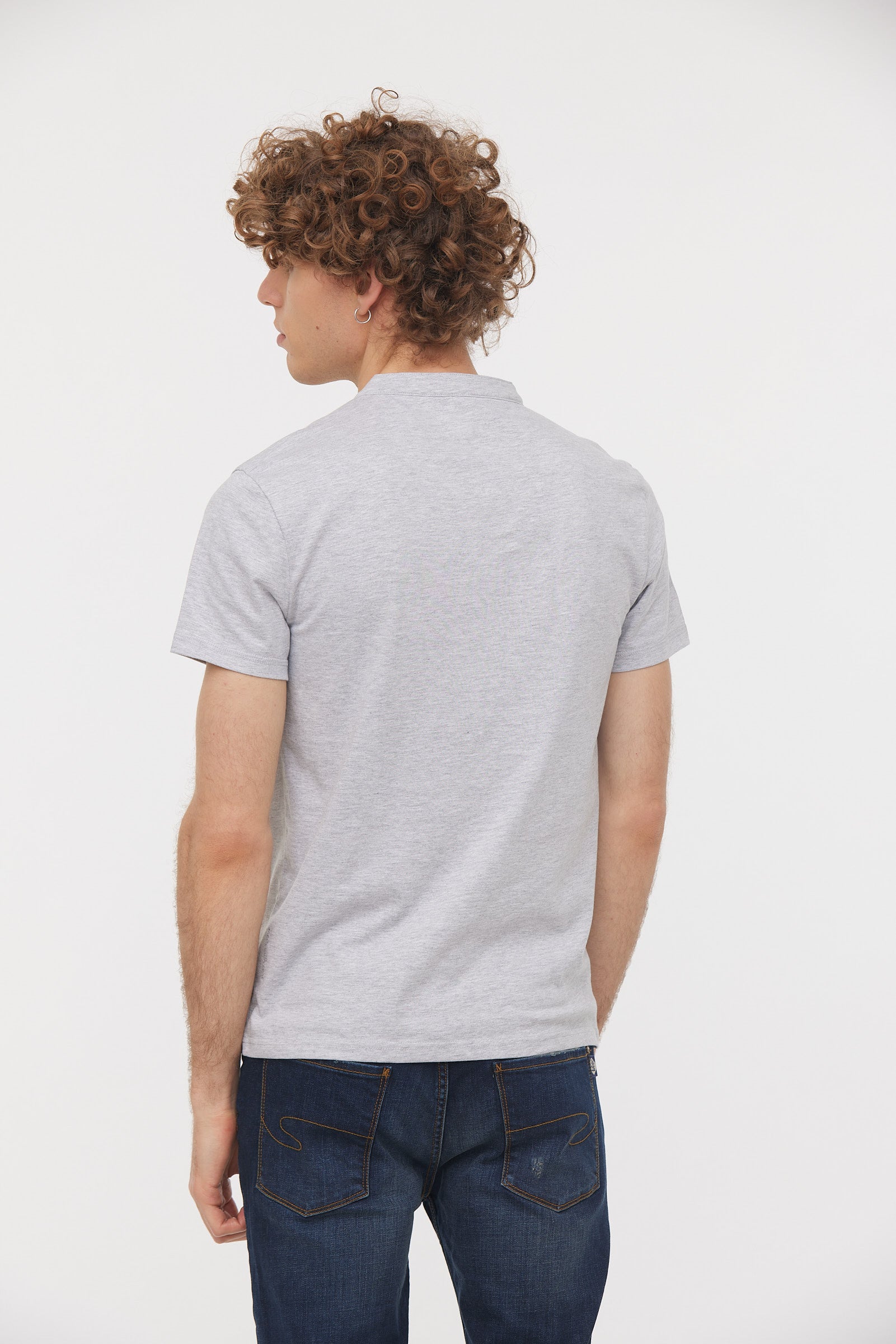 T-shirt Asilo Gris chine