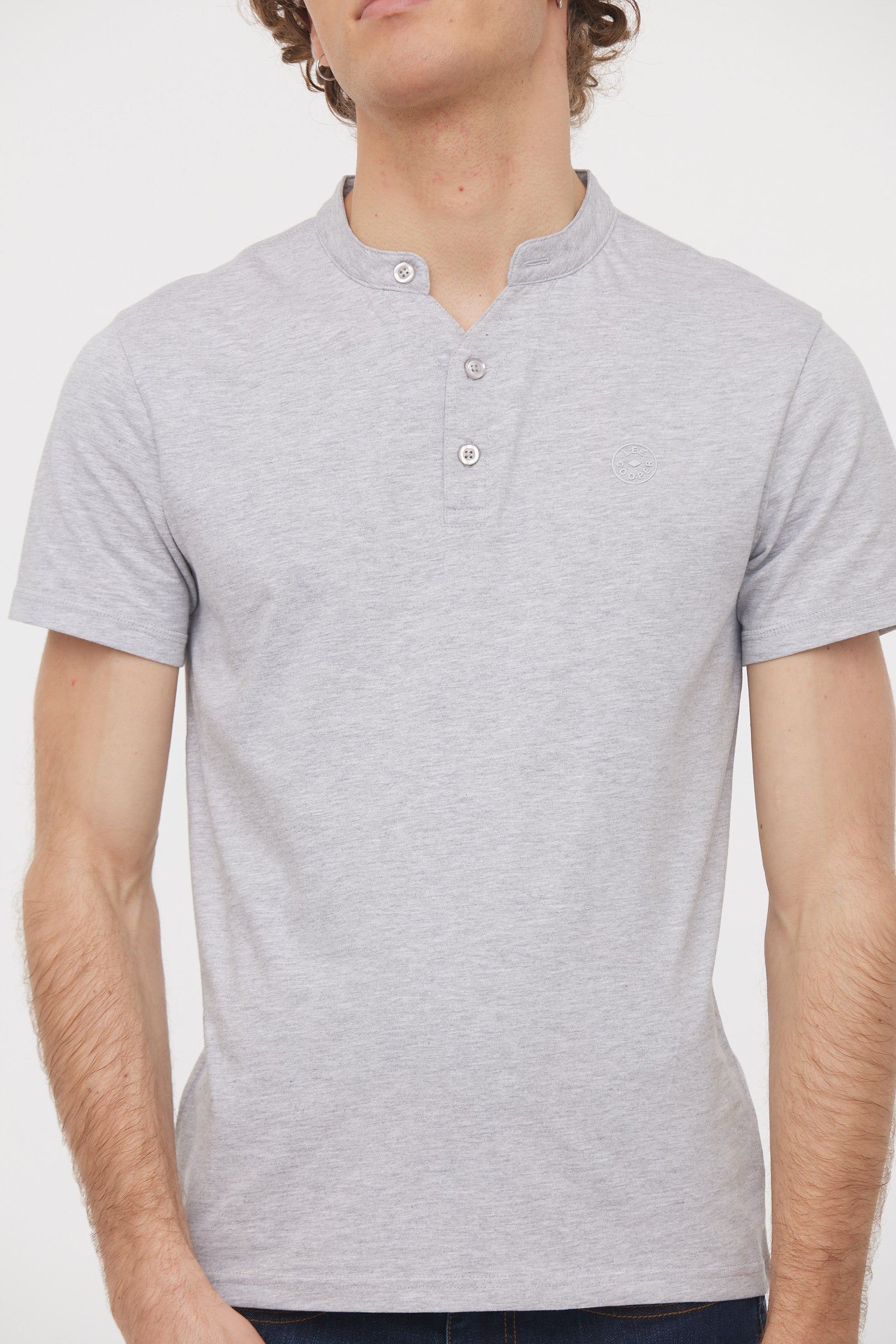 T-shirt Asilo Gris chine